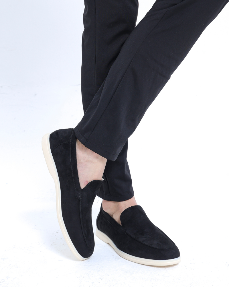 Old Money Wildleder-Loafer